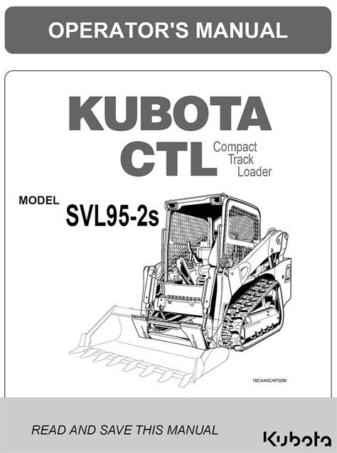 kubota skid steer manual